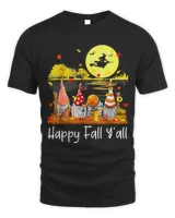 Happy Fall Yall Gnome Friend Pumpkin Funny Autumn Gnomes