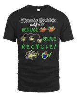 Hunnie Bumble and Friends Reduce Reuse Recycle Eco-friendly T-Shirt