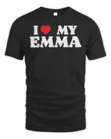 I Love My Emma, I Heart My Emma Tee Shirt