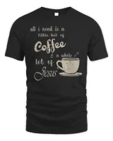 All I Need Is Jesus And Coffee Christian Religious T-Shirt