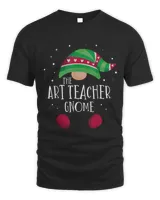 Art Teacher Gnome Family Matching Christmas Pajamas T-shirt