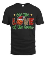 Basketball Christmas Basketball Player Xmas Santa T-shirt