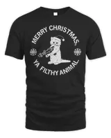 Merry Christmas Ya Filthy Animal Shirt