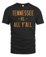 Tennessee Vs All Y’all Sports Weathered Vintage Southern Shirt