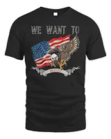 We Went To 54 States flag America President Biden T-Shirt