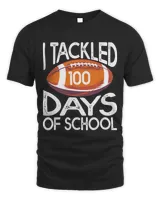 I TACKLEDDAYS OF SCHOOL Football th Day Gifts