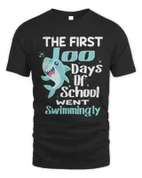 The First Days Went Swimmingly Days Of School T-Shirt