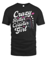 Crazy Roller Coaster Girl Shirt