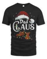 Dad Claus Santa Funny Christmas Pajama Matching Family