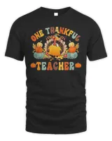 One Thankful Teacher Turkey Shirt