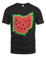 Ohio T- Shirt Ohio Watermelon T- Shirt