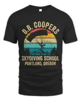 D. B. Coopers Skydiving School Portland Oregon Funny Vintage