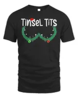 Jingle Balls Tinsel Tits Christmas Matching Couple Chestnuts T-Shirt