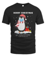 Penguin Merry Christmas Quarantine A New Day Of Life Sweatshirt