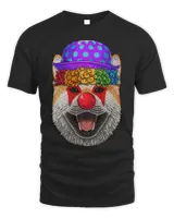 Funny Clown Shiba Inu Circus Carnival Costume Theme Party26