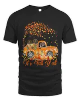 Its Fall Yall German Shorthaired Riding Truck Pumpkin Fall113