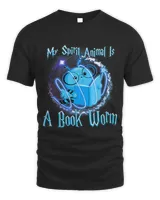 My Spirit Animal Is A Book Worm Costume 71