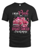 I Wear Pink For Breast Cancer Awareness Pink Pumpkin Truck 78