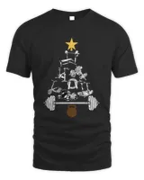 Fitness Working Gym Out Christmas Tree Workout Xmas Outfit
