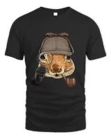 Squirrel Detective Wildlife Squirrel Rodent Animal Lover 146