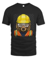 Bear Construction Worker Wildlife Bear Animal 198