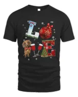 Love Dachshund Wine Ball Merry Christmas Sweatshirt
