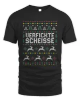 Verfickte Scheisse Ugly Merry Christmas Sweatshirt