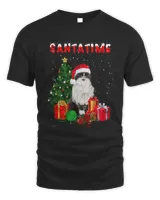 Santatime Cat Merry Christmas Tree Gift Sweatshirt