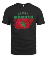 Morocco Football Games World Team Cup Shirt