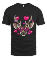 Valentines Day Deer Heart Love Day Couples Deer Lover Hunter61