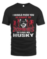 Save My Husky Dog From Zombies Funny Halloween 2021 185