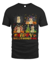 Halloween Christmas Funny Wheaten Terrier Dog Hallothanksmas 22