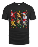 Deer Christmas Kids Boys Men Dabbing Santa Elf Deer Friends Xmas 347