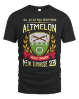 Egal Wo Ich Mich Herumtreibe Altmelon Wird Immer Mein Zuhause Sein Shirt