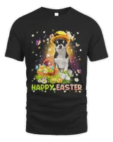 Happy Easter Cute Bunny Dog Chihuahua Eggs Basket Funny Dog 1