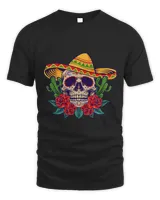5 De Mayo Mexican Sugar Skull Cinco De Mayo Skull 1