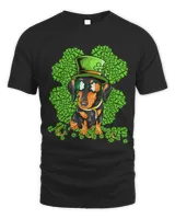 Funny Dachshund Dog Shamrock St. Patricks Day