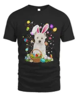 Cute Westie Egg Shirt Easter Day Dog Dad Dog Mom