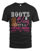 Funny Cowgirl Boots Bling Women Gift Cute Love Country Life (2)