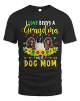 I Love Being A Grandma And Dog Mom Newfoundland Sunflowers