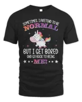 Pretend to be normal