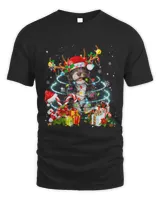 Havanese Reindeer Christmas Tree Lights Pajama Dog Xmas 206