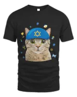 Happy Hanukkah Hanucat Cat Mom Pet Lovers Jewish Holidays 21