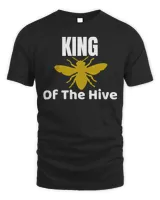Bee King Of The Hive Honeybee Bee Keeping Bee Keepers Sweatshirt