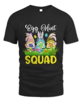 Egg Hunt Squad Gnomes Happy Easter Day Bunny Kids Boy Girl