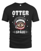 Funny Outer Space Otter Astronaut Design 1