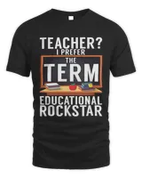 I prefer the Term educational Rockstar School Teacher