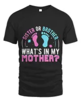 Kids Sister Or Brother Whats In My Mother Funny Gender Reveal