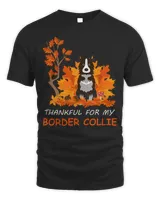 Thankful For My Border Collie Dog Thanksgiving Gift Sweatshirt
