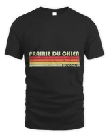 PRAIRIE DU CHIEN WI WISCONSIN Funny City Home Gift Retro